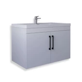 Teta Home Yalova 65 cm Mdf Banyo Lavabolu Alt Dolap  Beyaz - 1