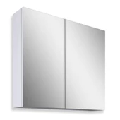 Teta Home Yalova 80 cm Mdf Banyo Aynalı Üst Dolap  Beyaz - 1