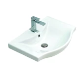 Teta Home Kahire 65 cm Mdf Banyo Lavabolu Alt Dolap  Beyaz - 3