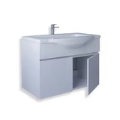 Teta Home Kahire 65 cm Mdf Banyo Lavabolu Alt Dolap  Beyaz - 2
