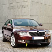 Skoda Superb 2 2009-2013 Ön Tampon Orta Izgara Sağ Parça 3T0853666 thumbnail 1