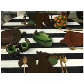 Sincap Ahşap Supla - Amerikan Servis - Tabak Altı thumbnail 3