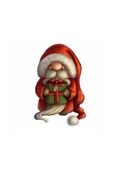 Gnome, Cüce Hediye Paketi Kırlent Kılıfı - 1