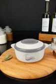 Digithome Paslanmaz Çelik Hazneli Yemek Termosu 500 Ml Beyaz - CKR3148 C320.025 - 5