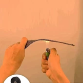 30 metre 5 cm Cam Elyaf Ekzoz Sargısı Manifold Sargı Bezi Yanmaz Bant Siyah Amyant 3 mm (Kalınlık) thumbnail 2