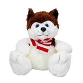 1030 Oturan Husky Atkılı Köpek 30 cm - 2
