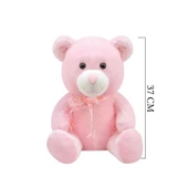 1178P Selay, Oturan Ayı 37 cm Pembe - 1