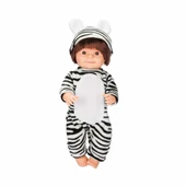 40041 Bebelou Hayvan Kostümlü Bebek 40 cm - 4