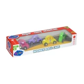 380-ONY Onyıl, Playwood Ahşap Yarış Arabası 4'lü - 1