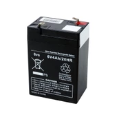 ttec 6V4Ah20HR Valve Regulated Rechargeable Battery 6 Volt 4 Amper Bakımsız Kuru Akü 6V 4Ah Akü - 5