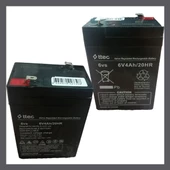 6V4Ah20HR TTEC VALVE REGULATED RECHARGEABLE BATTARY - 6 VOLT 4 AMPER AKÜ ŞARJ EDİLEBİLİR. - 1