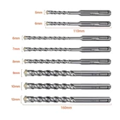 Cat Da03901 10 Parça Tungsten Karbür Sds-Plus Beton Matkap Uç Seti - 3