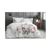 Özdilek Çift Kişilik Beyaz Marco Rosa Nevresim Takımı 7216 - 2