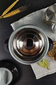 Digithome Paslanmaz Çelik Hazneli Yemek Termosu 500 Ml Siyah - CKR3148 C320.025 - 2