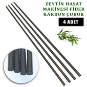 Zeytin Hasat Makinesı Karbon Fiber Çubuk  5 mm Düz 4 Adet - 1