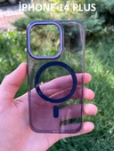 İphone 14 Plus Hybrid Magsafe Animasyonlu Sararmaz Kılıf thumbnail 3