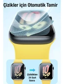 Baseus Full Kaplama Apple Watch 4,5,6,SE ve SE2 40mm İle Uyumlu Ekran Koruyucu, Çizik ve Kırılma Önleyici Nano - 3