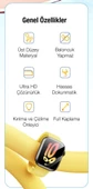 Baseus Full Kaplama Apple Watch 4,5,6,SE ve SE2 40mm İle Uyumlu Ekran Koruyucu, Çizik ve Kırılma Önleyici Nano - 5