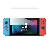 Baseus 2 Adet Nintendo Switch OLED 2019 İle Uyumlu Kırılmaz Ekran Koruyucu, 8K Görüntü Kaliteli Ekran Koruyucu - 1
