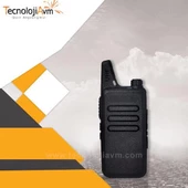 Çaycı Telsizi Tekli Paket Kulaklık Hediyeli Full Set thumbnail 1