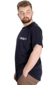Mode XL Büyük Beden Erkek T-shirt TELEPATHIC 23132 Lacivert - 2