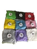 Renkli Dekoratif Kum Oyuncak Kumu  (5 Paket) Vazo Kumu Bahçe Dekor Saksı Terraryum Kum 3,5 Kg - 8