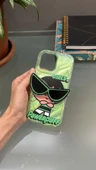 Iphone 14 Pro Max Uyumlu Powerpuff Girls Baskılı Gözlük Popsoketli Standlı Kılıf - 8