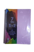 a4 boy 5+2 ayraçlı defter dersane defteri (5 kareli 2 çizgili )175 yaprak udep - 4