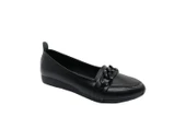 Zerhan 3039 Kadın Siyah Tokalı Babet Ayakkabı thumbnail 6