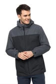 Jack Wolfskin Taubenberg 3IN1 Erkek Su Geçirmez Outdoor Mont 1115311-6350 - 2