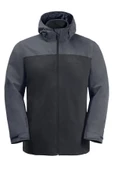 Jack Wolfskin Taubenberg 3IN1 Erkek Su Geçirmez Outdoor Mont 1115311-6350 - 10
