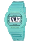Captiva Digital 30 mt Suya Dayanıklı Işıklı Alarmlı Kronometreli Takvimli Silikon Kordonlu Çoçuk Kol Saati - 4
