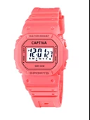 Captiva Digital 30 mt Suya Dayanıklı Işıklı Alarmlı Kronometreli Takvimli Silikon Kordonlu Çoçuk Kol Saati - 2