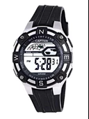 Captiva Digital 30 mt Suya Dayanıklı Işıklı Alarmlı Kronometreli Takvimli Silikon Kordonlu Çoçuk Kol Saati - 1