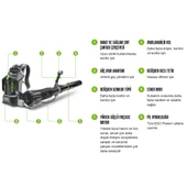 Ego Power LB6002E KİT Akülü Üfleme Makinesi - 2