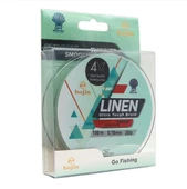DFT Bojin 4X Linen İp Misina 150 m Yeşil - 1