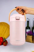 Digithome Paslanmaz Çelik Hazneli Yemek Termosu 2000 Ml Pembe - YK1412 C320.025 - 5