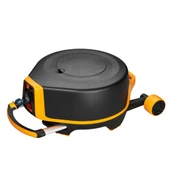 Fiskars Tekerlekli Otomatik Hortum Makarası XL 20 M+7 M 1025933 - 3