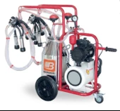 Bartech Universal Kuru Pompa Çift Süt Sağım Makinesi 40 Litre Paslanmaz Güğüm - 1