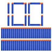 Nerf Yedek Mermi 100 Adet Premium Kalite Yumuşak Sünger Mermi - 1
