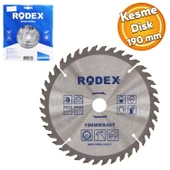Ahşap MDF Mobilya Tahta Sunta Dolap Kesme Testeresi Metal Elmas Testere 190 mm 40 Diş - 1