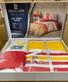 Polo Life Lüks Tek Kişilik Nevresim Takımı-GS Sarı Kırmızı thumbnail 2