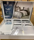 Polo Life Lüks Tek Kişilik Nevresim Takımı-BJK Siyah Beyaz - 2