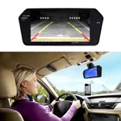 Elektro Master Araç içi Aynalık 7inç Monitör + Kamera (Usb-Multimedia) Full - 2