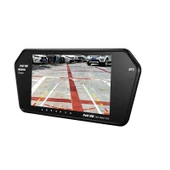 Elektro Master Araç içi Aynalık 7inç Monitör + Kamera (Usb-Multimedia) Full - 1