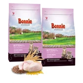 Bonnie Tavuklu Yavru Kedi Maması 1,5 Kg x 2 Adet - 1