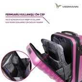 Vegmann Wave Laptop Bölmeli Violet Kabin Boy Valiz - 1