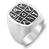 Ebcet Gümüş Erkek Yüzük thumbnail 3