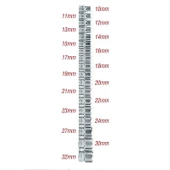 25 Parça Lokma Takımı Uzatma T Kolu Buji Lokma Araç Tamir Cırcır Kolu Cırcırlı Yüksek Kalite 1/2 - 4