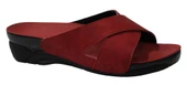 Ceyo Venedik-9 Kırmızı Ortapedik Bayan Terlik & Sandalet - 1